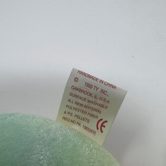 TY Beanie Baby Neon the Seahorse 1999 – Pastel Tie-Dye - Picture 6 of 6